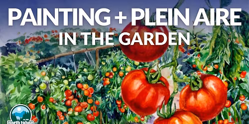 Painting + Plein Aire in the Garden