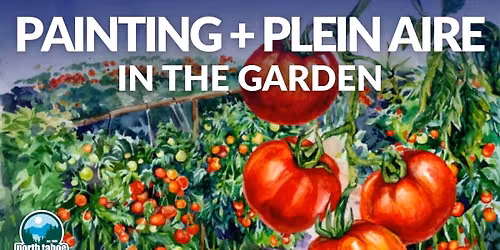 Painting + Plein Aire in the Garden