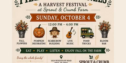 Fields & Flannels at Sprout and Crumb Farm