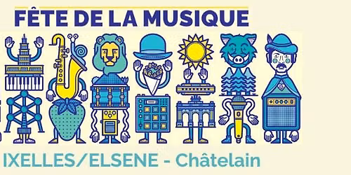 F\u00eate De La Musique @ Ixelles