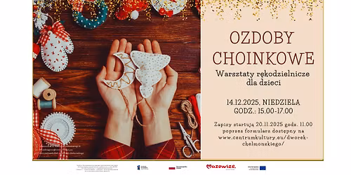 Ozdoby choinkowe. Warsztaty r\u0119kodzielnicze dla dzieci