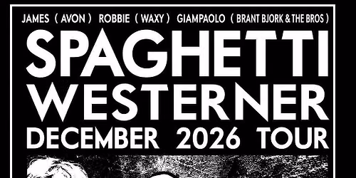 SPAGHETTI WESTERNER (Feat members of Brant Bjork &amp; Bros \/ Avon \/ Waxy)