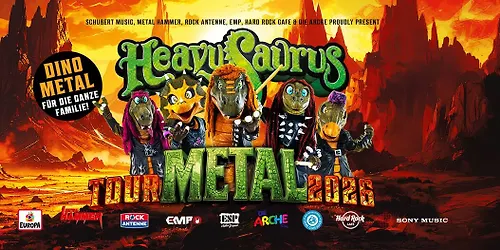 HeavySaurus METAL Tour 2026 Dresden