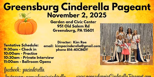 Greensburg Cinderella Pageant