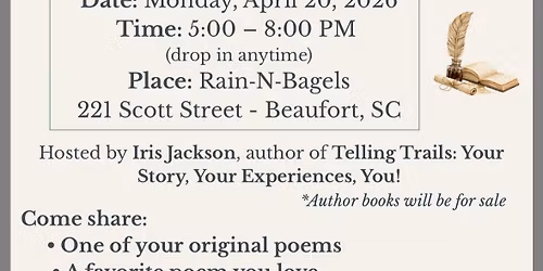 Bagels \ud83e\udd6f and Book \ud83d\udcd5 Night