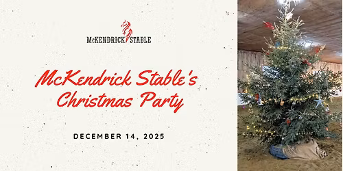 McKendrick Stable's Christmas Party