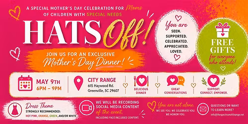 Hats Off: A Celebration for Moms of special needs children