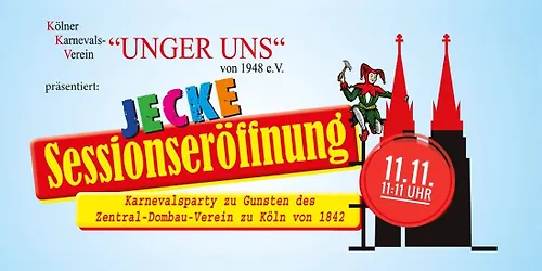 11.11.26 - Jecke Sessionseröffnung zu Gunsten des ZDV