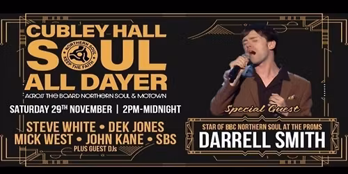 Cubley Soul All-Dayer feat Darrell Smith