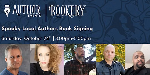 Spooky Local Authors Book Signing