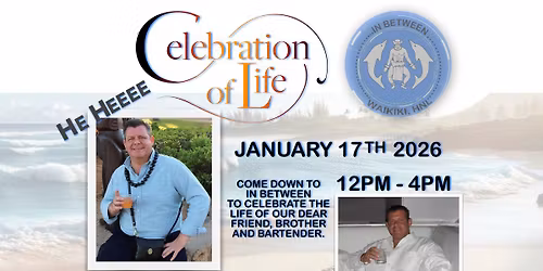 Robert Walter Haupt Celebration of life