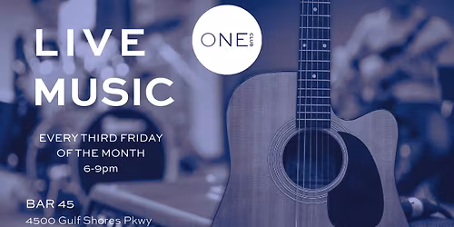 Live Music Friday at Bar 45!