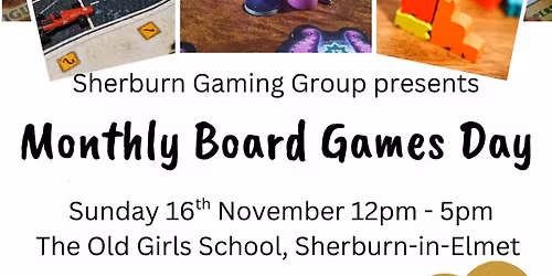 November 2025 Board Games Day