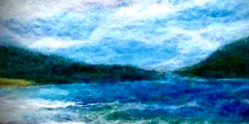Dry Felting Seascape or Landscape Workshop