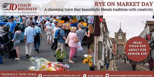 Rye on Market Market, inc Coach Travel