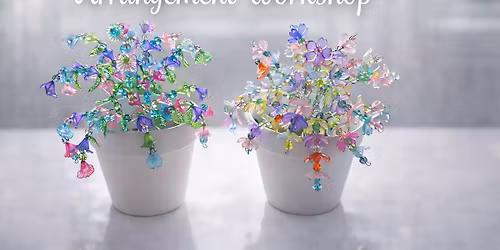 Whimsical Beaded Flower Arrangement (SOLD OUT)