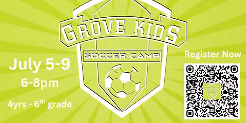 12th Annual Grove Kids Soccer Camp