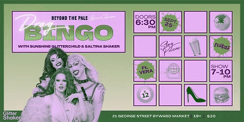 DRAG BINGO ft. Vera at Beyond the Pale Byward!