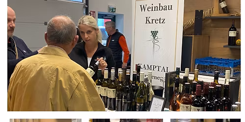 Weinverkostung von Weinbau KRETZ aus dem Kamptal
