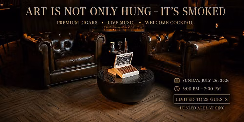 Martinez Art Cigars Private Experience: Jazz & Cigars