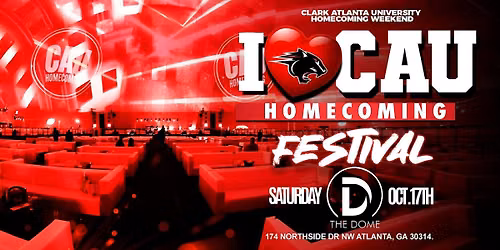 I Love CAU Homecoming Festival at the DOME