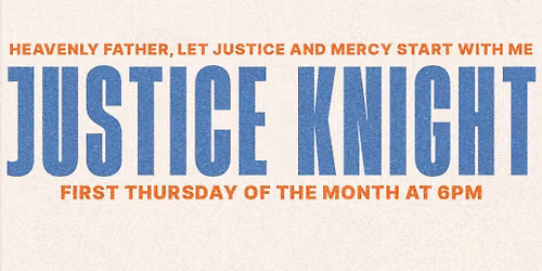 Justice Worship and Prayer Night