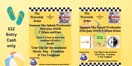 Skathend Events Summer SkaSplash