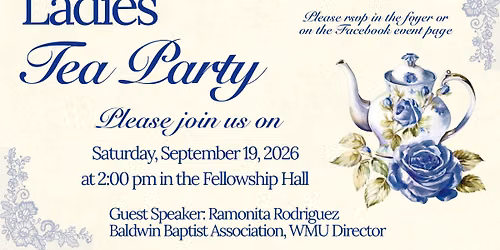 Ladies Tea Party