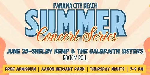 PCB Summer Concert Series | June 25-Shelby Kemp and the Galbraith Sisters