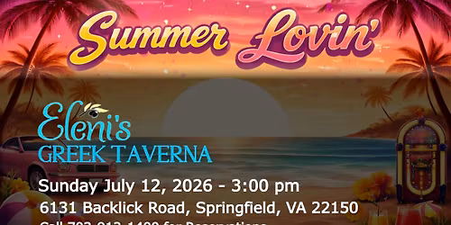 Summer Lovin' at Eleni's