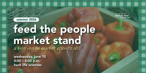 Feed The People Market Stand 