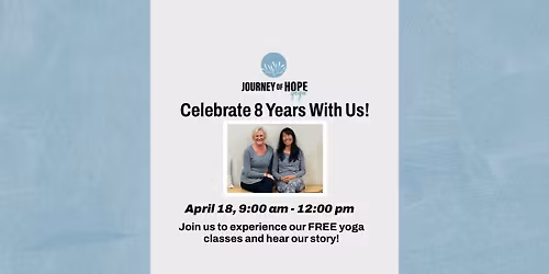 Celebrate 8 Years With Us!