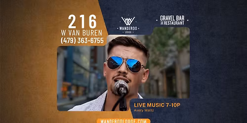 Avery Waltz LIVE at the Gravel Bar at Wanderoo Lodge