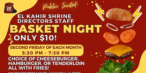 PUBLIC INVITED! - BASKET NIGHT!