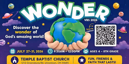 Wonder VBS 2026