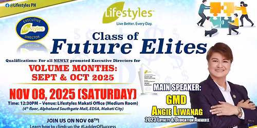 CLASS OF FUTURE ELITES - NOVEMBER 8, 2025