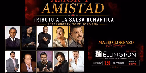 Amor Y Amistad: Tributo a La Salsa Romantica at Ellington Jazz Club