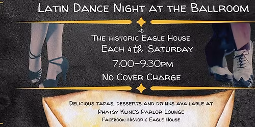 Free Eagle House Latin Dance Night!