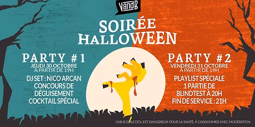 \ud83c\udf83 SOIREE HALLOWEEN AU V AND B \ud83d\udc7b