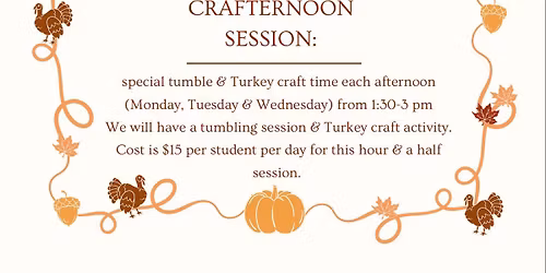 Tutu Turkey Camp \ud83e\udd83 