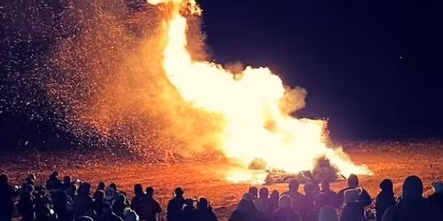 Disco Inferno Christmas Tree Bonfire Fundraiser