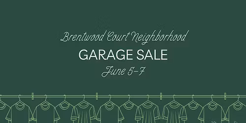 Neighborhood Garage Sale