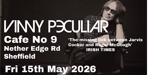 An evening with Vinny Peculiar at Cafe No9