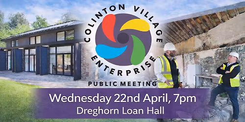 Public Meeting by Colinton Village Enterprise 