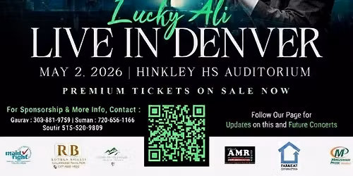 Lucky Ali - LIVE in Denver [Journey through the Decades Tour]