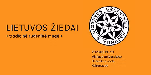 Tradicin\u0117 rudens mug\u0117 \u201eLietuvos \u017eiedai 2026\u201c