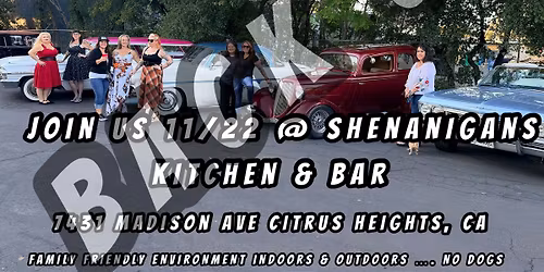 LADIES CRUISE-IN CARSHOW & VENDER FAIR!