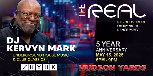 The Real NYC House Music Friday Night Dance Party