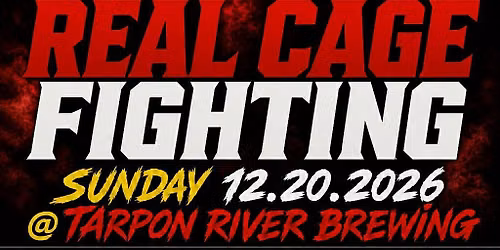 SOUTH FLORIDA FIGHT NIGHT - Tarpon River Brewing  - December 20th  2026