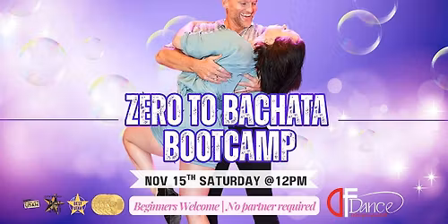 Zero to Bachata Bootcamp: No partner needed:)